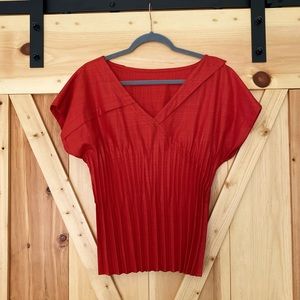 babette Pleated Blouse